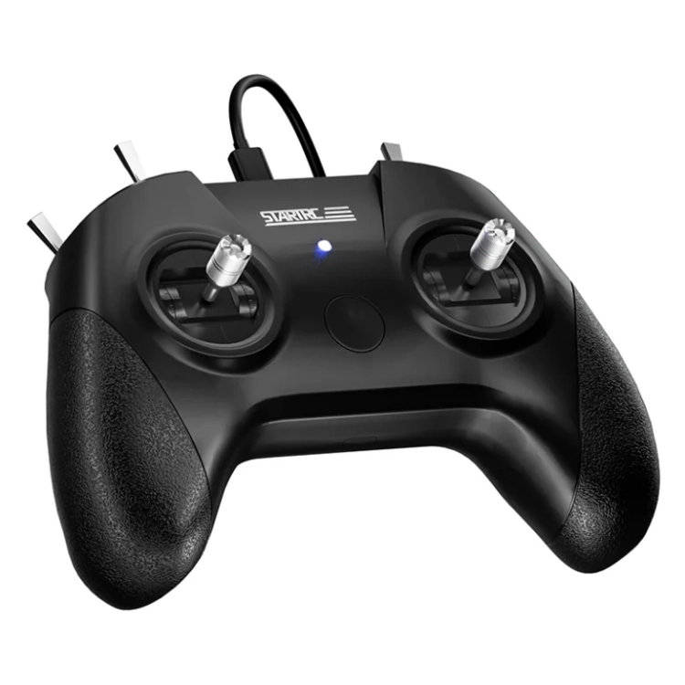 Kontroler FPV STARTRC S8 do symulator lotu dronem 8CH PC Win iOS Android - na ukos z kablem