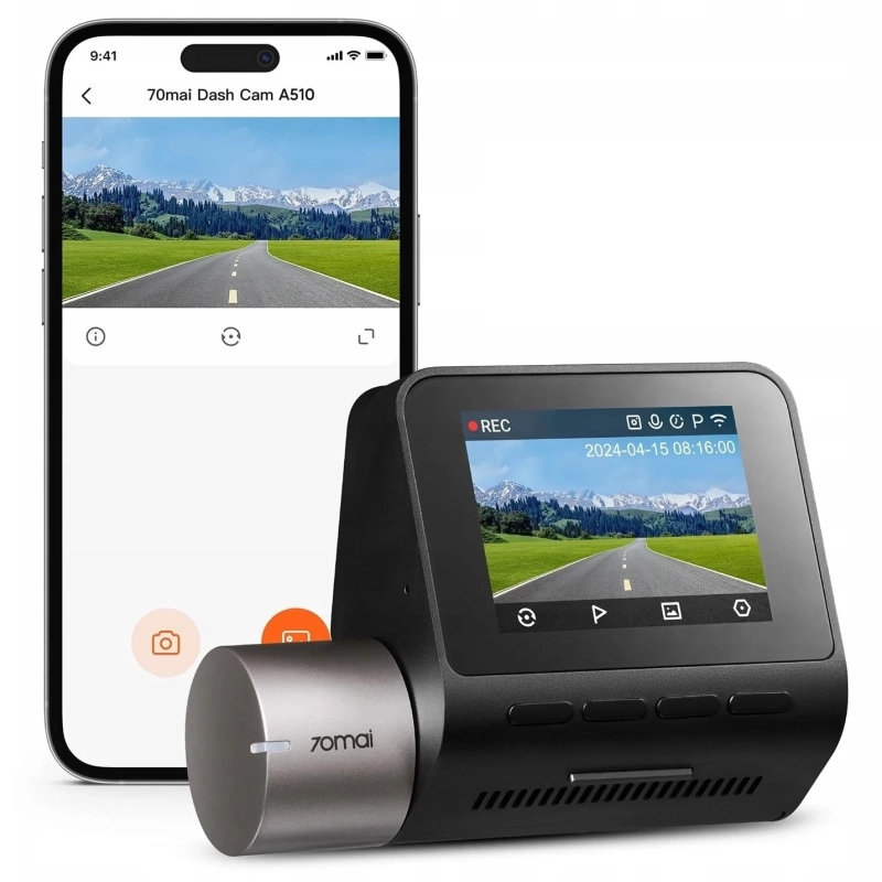 Kamera samochodowa 70mai Dash Cam A510