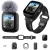 Pilot GPS Insta360 z mikrofonem do X5, X4 Air, Ace Pro 2 – pilot, pasek, osłona i uchwyty
