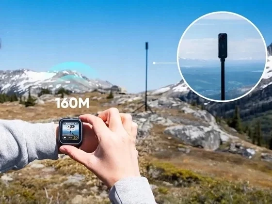 Pilot GPS z wbudowanym mikrofonem do kamer Insta360 X5, X4 Air, Ace Pro 2