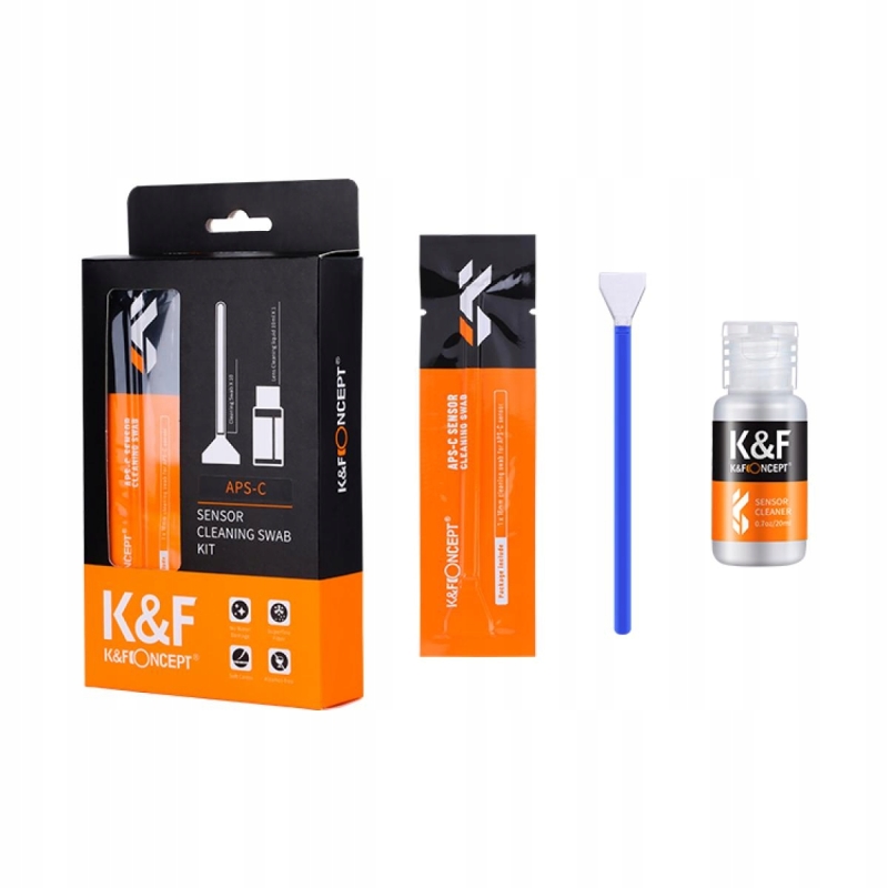 Bezpieczny płyn do czyszczenia matrycy aparatu w butelce 20 ml.