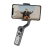 Gimbal Hohem iSteady X ze smartfonem w poziomie, widok z przodu na panel