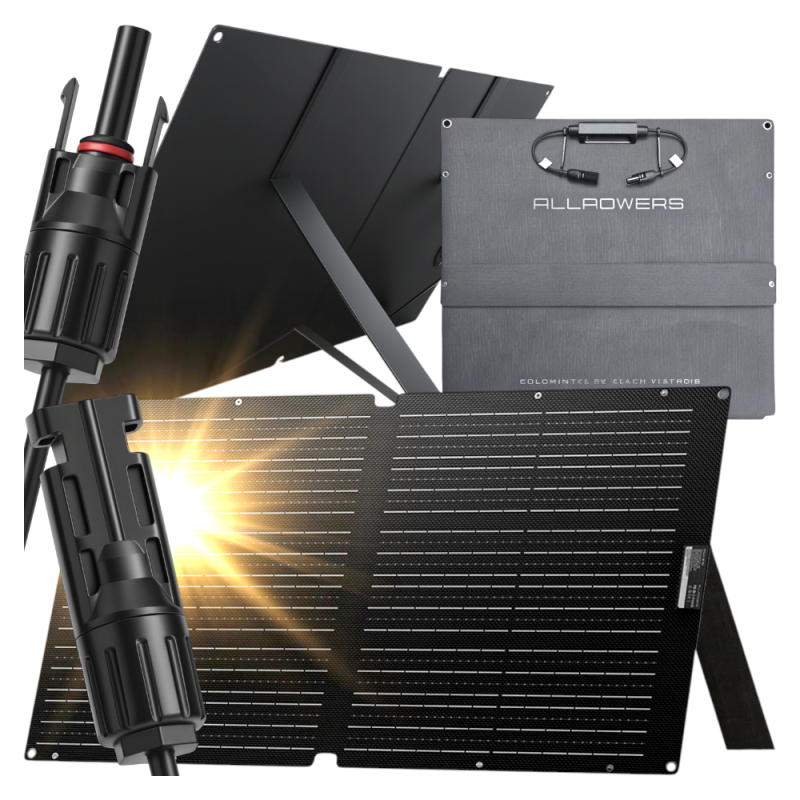 Allpowers Solax SE100 Mobilny Panel Fotowoltaiczny 100W Ładowarka solarna.png