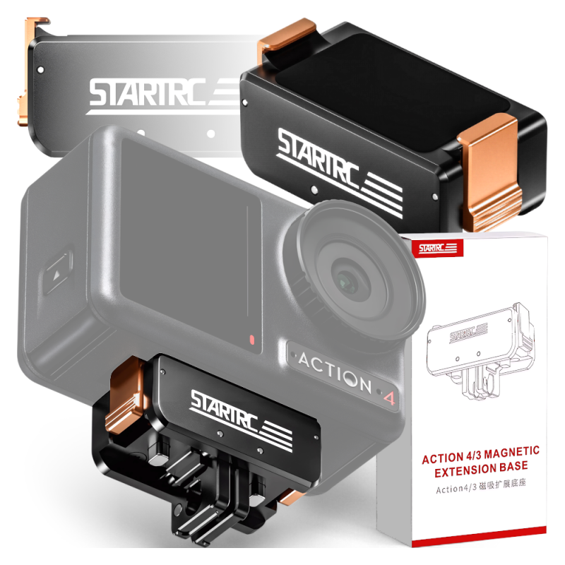 Magnetyczny uchwyt mocowanie STARTRC do kamer DJI Osmo Action 5 Pro  4  3.png