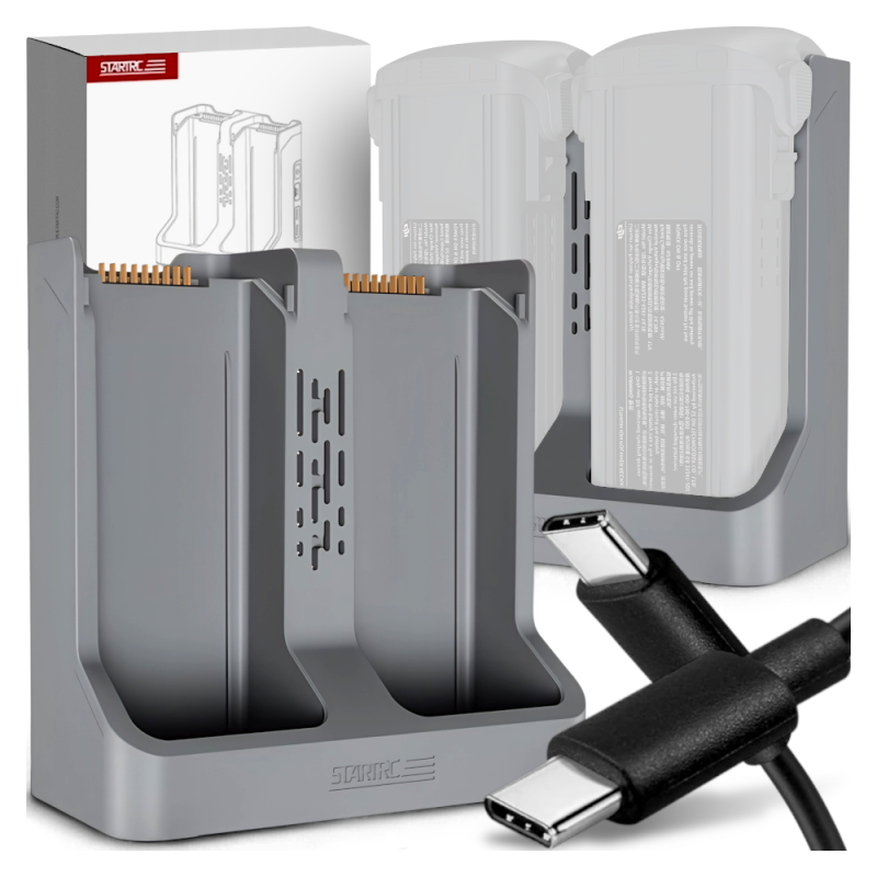 Inteligentny hub ładujący 2 w 1 do akumulatorów drona DJI Air 3S  Air 3.png