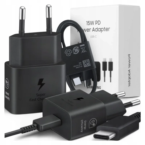 Ładowarka sieciowa Samsung USB-C Fast Charge 25W + kabel