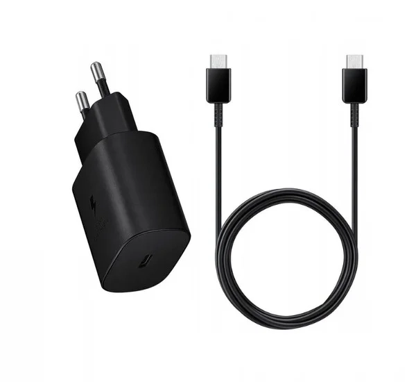 Ładowarka sieciowa Samsung USB-C Fast Charge 25W + kabel
