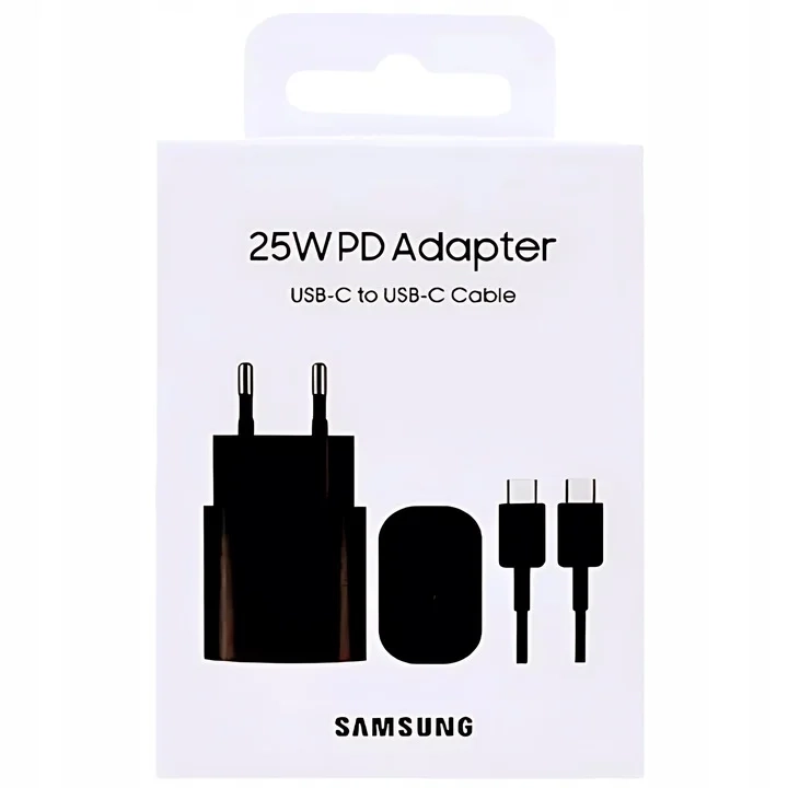 Ładowarka sieciowa Samsung USB-C Fast Charge 25W + kabel