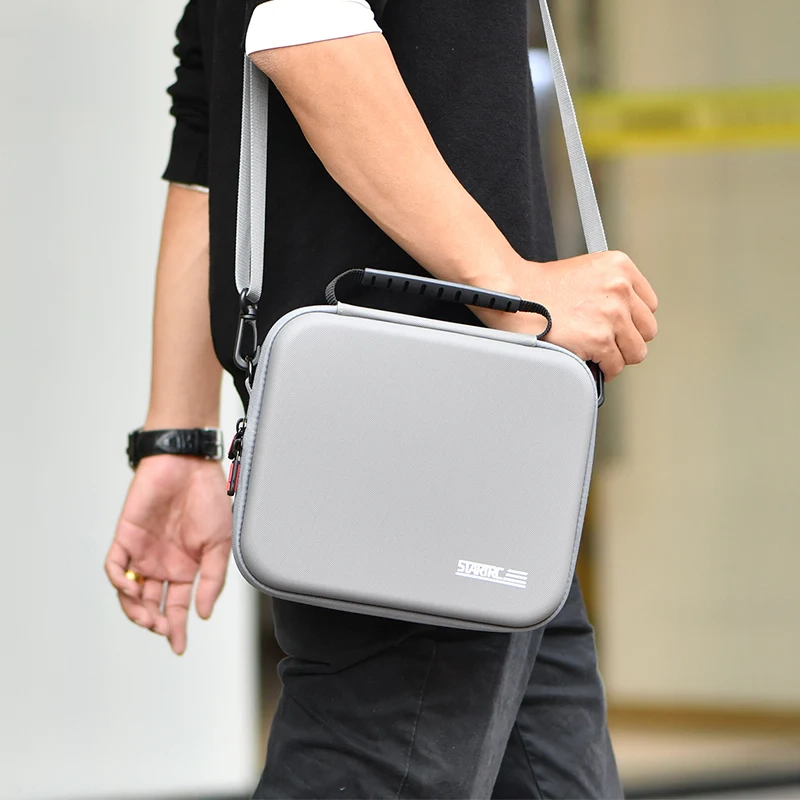 Solidny uchwyt ręczny torby STARTRC zapewniający pewny chwyt.