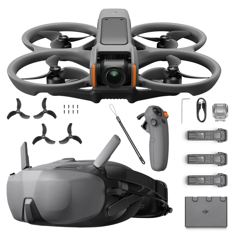Dron DJI Avata 2 Fly Smart Combo (trzy baterie) - FLYSTORE.PL