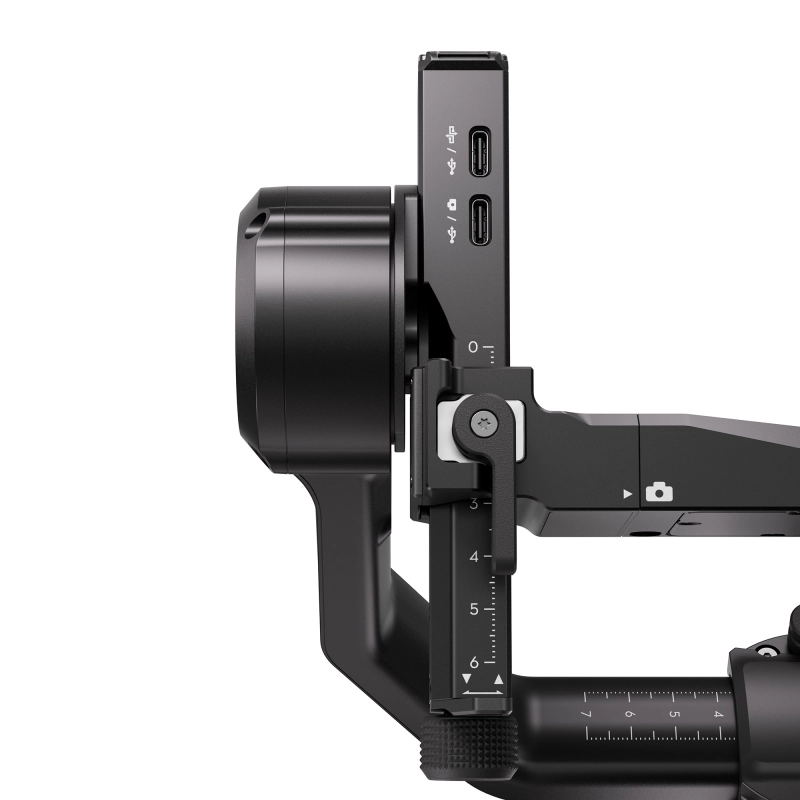 Stabilizator DJI RS5 - porty