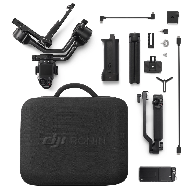 DJI RS 5 Combo - zawartość zestawu FLYSTORE-PL
