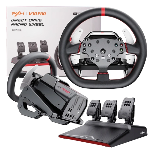 PXN V10 Pro — kierownica Direct Drive + pedały - flystore.pl