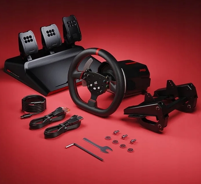 PXN V10 Pro — kierownica Direct Drive + pedały