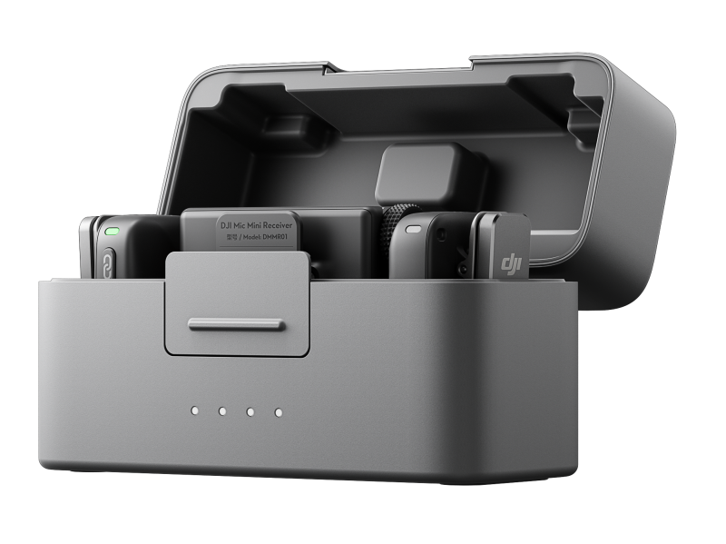 DJI Mic Mini （2TX+1RX+Etui ładujące）- System mikrofonów bezprzewodowych