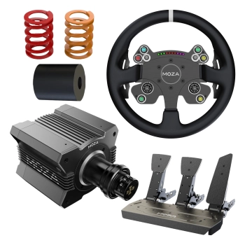 Zestaw do SimRacing Moza Racing R12 V2 , CS V2P , SR-P (3 pedały)