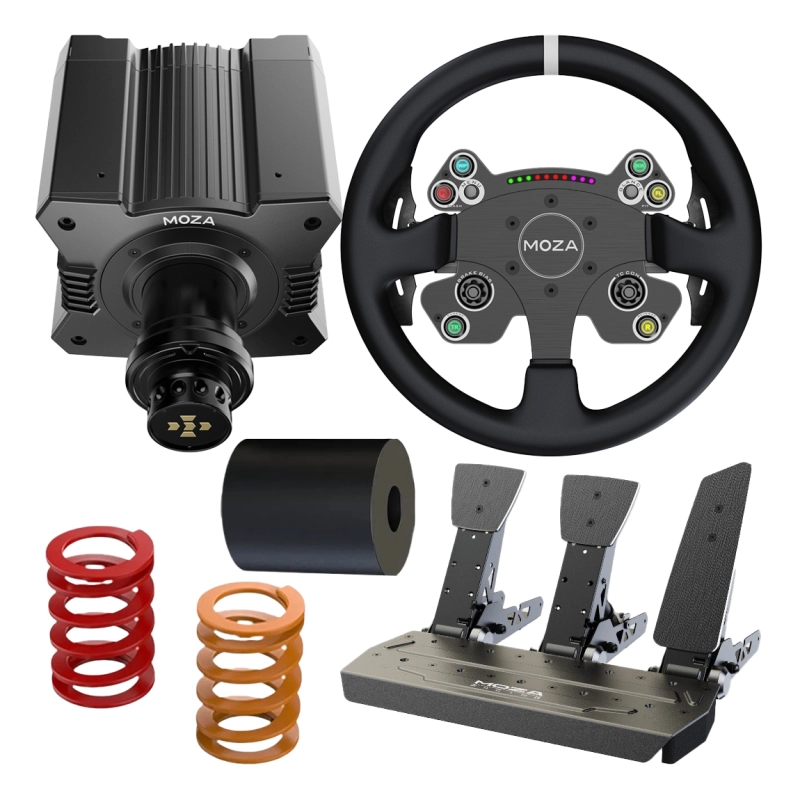 Zestaw do SimRacing Moza Racing R12 V2 , CS V2P , SR-P (3 pedały)