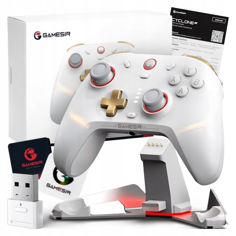 Kontroler GameSir Cyclone 2 kompatybilny z Nintendo Switch i PC.