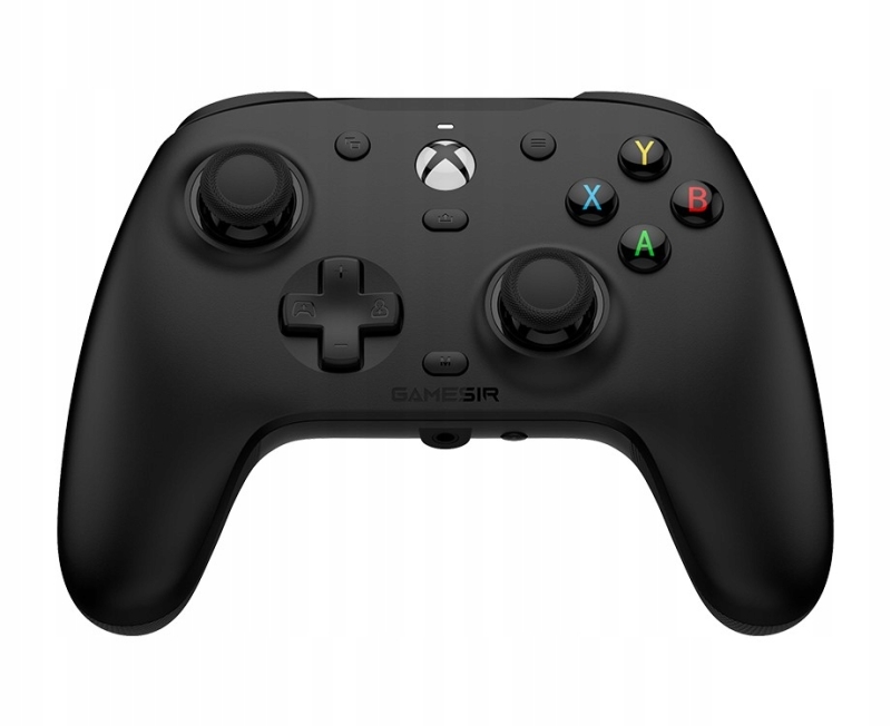 Przewodowy kontroler GameSir G7 HE w kolorze czarnym dedykowany do Xbox i PC.