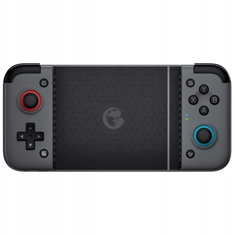 Pad GameSir X2 Bluetooth założony na nowoczesny smartfon i gotowy do grania w chmurze.
