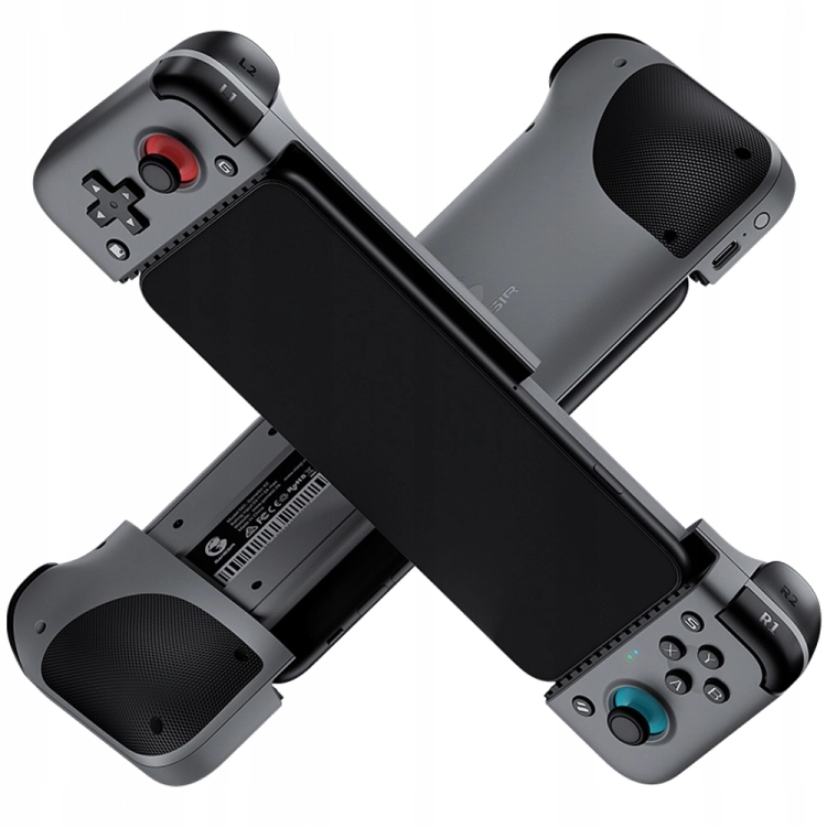 Joysticki e-sportowe i przyciski kierunkowe w mobilnym padzie GameSir X2.