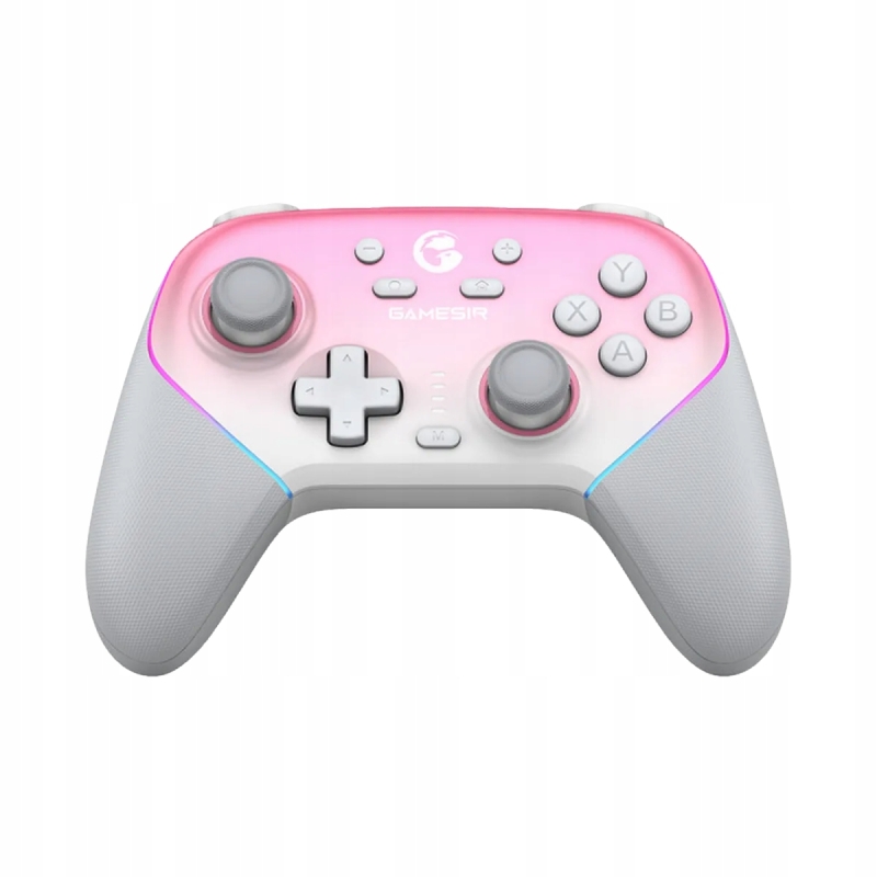 Tył obudowy pada GameSir ukazujący programowalne przyciski makro i przełączniki Trigger Stop.