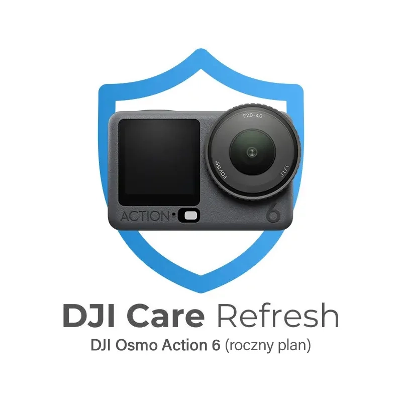 DJI Care Refresh dla DJI Osmo Action 6 (roczny plan)