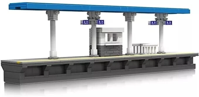 Klocki Mould King 12021 - zdalnie sterowany model pociągu