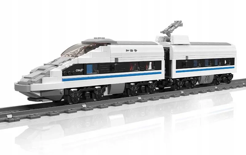 Klocki Mould King 12021 - zdalnie sterowany model pociągu