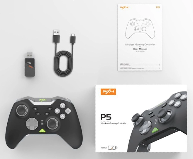 Bezprzewodowy kontroler PXN P5 (PC / Switch / iOS / Android)