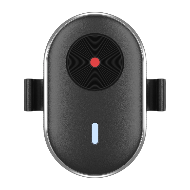 Moduł sterujący przypięty na palcu podczas aktywnego nagrywania w plenerze z GoPro.