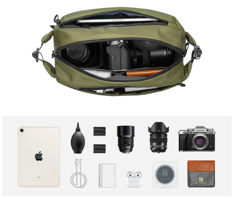 Torba fotograficzna K&F Concept 10L na aparat drona kamerę