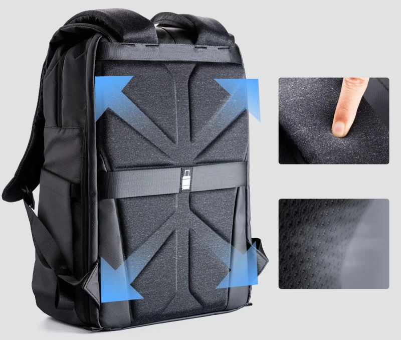 Plecak fotograficzny K&F Concept 20L + pokrowiec przeciwdeszczowy