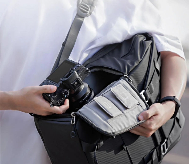 Plecak fotograficzny K&F Concept 20L + pokrowiec przeciwdeszczowy