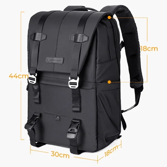 Plecak fotograficzny K&F Concept 20L + pokrowiec przeciwdeszczowy