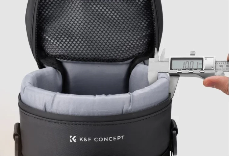Wodoodporny pokrowiec na obiektywy K&F Concept XL z paskiem