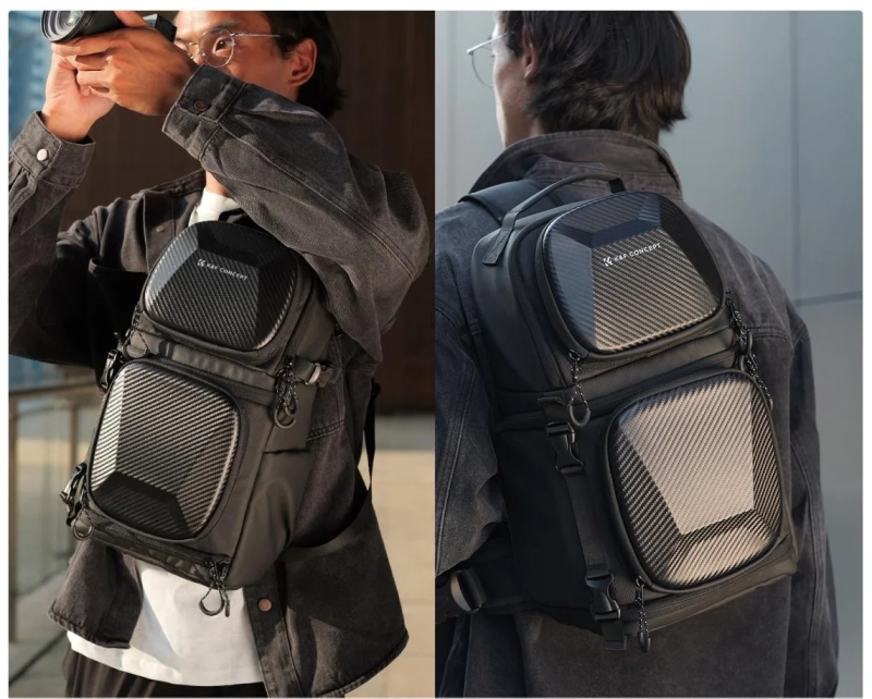 Plecak fotograficzny K&F Concept z twardą skorupą
