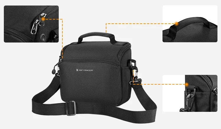 Torba fotograficzna K&F Concept KF13.179 do aparatu obiektywu