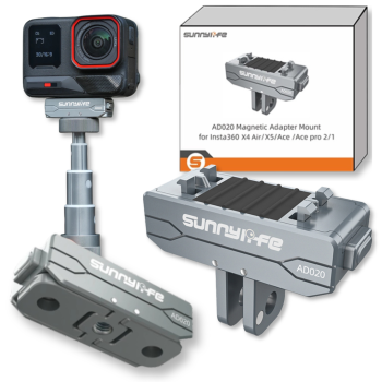 Magnetyczny adapter Sunnylife AD020 do kamer Insta360 X4 / X5 / Ace Pro / Ace Pro 2