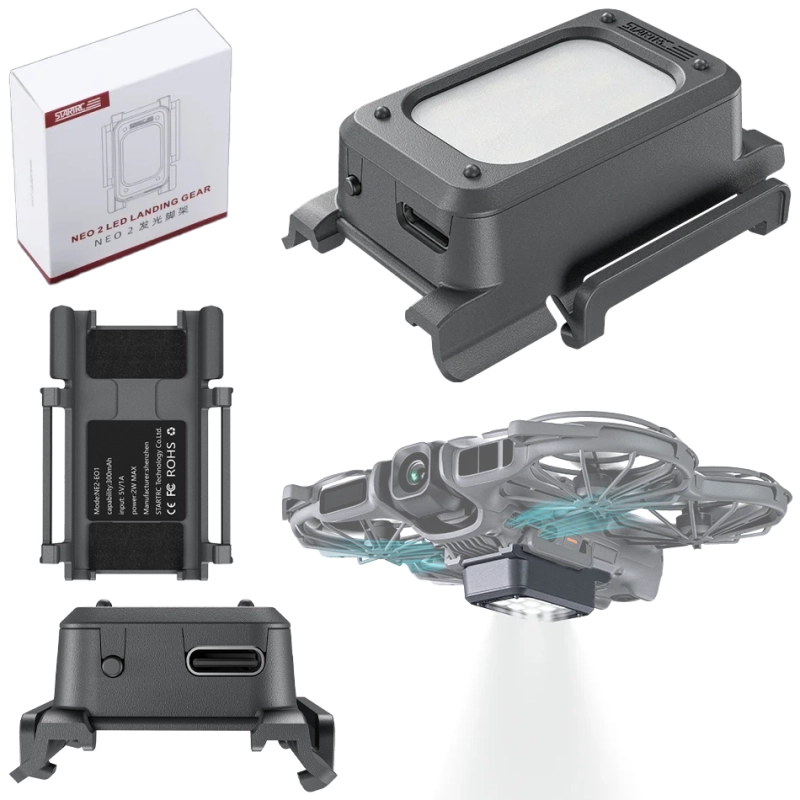 Podwozie STARTRC z oświetleniem LED do DJI Neo 2