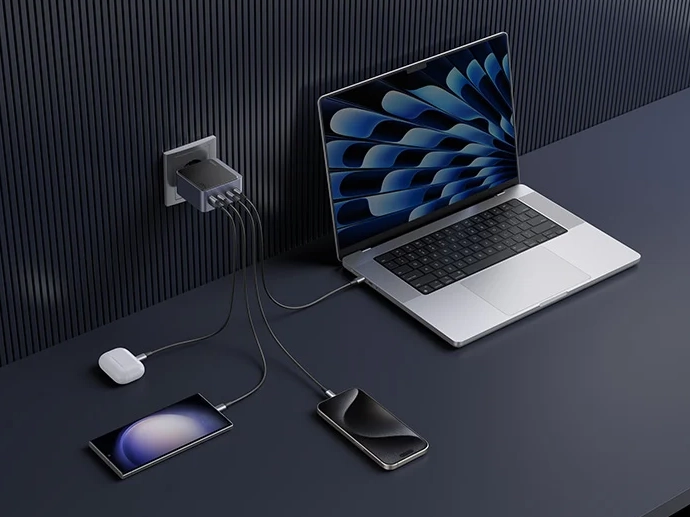 Ladowarka-sieciowa-UGREEN-Nexode-S-100W-3xUSB-C+USB-A