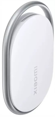 Biały lokalizator GPS Xiaomi Tag o wadze 10 g z wbudowanym modułem łączności Bluetooth 5.4.
