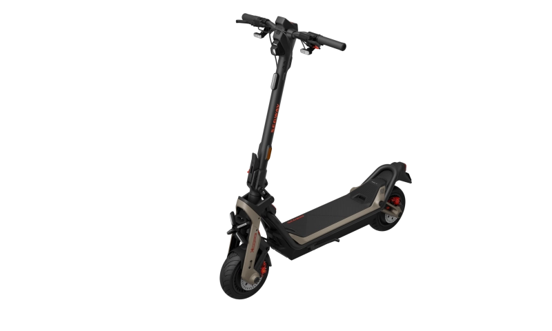 Wizualizacja zasięgu 138 km dla platformy 72 V zastosowanej w hulajnodze Segway Superscooter.