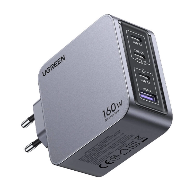 ladowarka-sieciowa-UGREEN-Nexode-Pro-160W-szara-flystore_pl