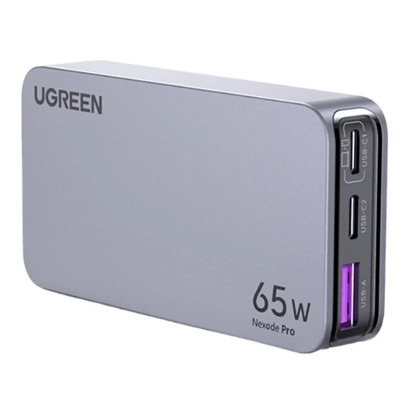 Ladowarka-sieciowa-UGREEN-Nexode-Pro-65W-2xUSB-C-USB-sklep-flystore_pl