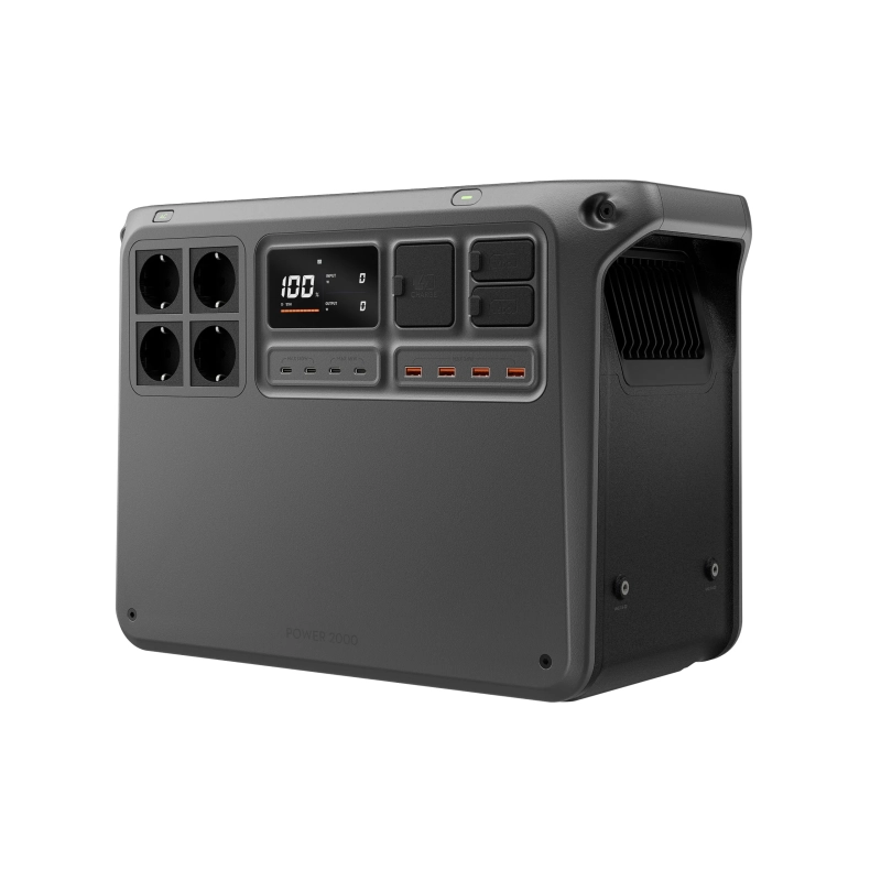 Stacja zasilania DJI Power 2000 - na ukos do lewej