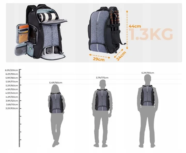 Plecak-Fotograficzny-Foto-Duzy-na-Aparat-Kamere-Drona-25L-K-F-KF13-164-Waga-produktu-z-opakowaniem-jednostkowym-0-15-kg.webp