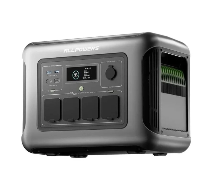 Stacja zasilania AllPowers R1500 LITE - na ukos