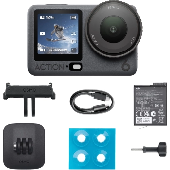 Kamera sportowa DJI Osmo Action 6 Standard Combo - OUTLET