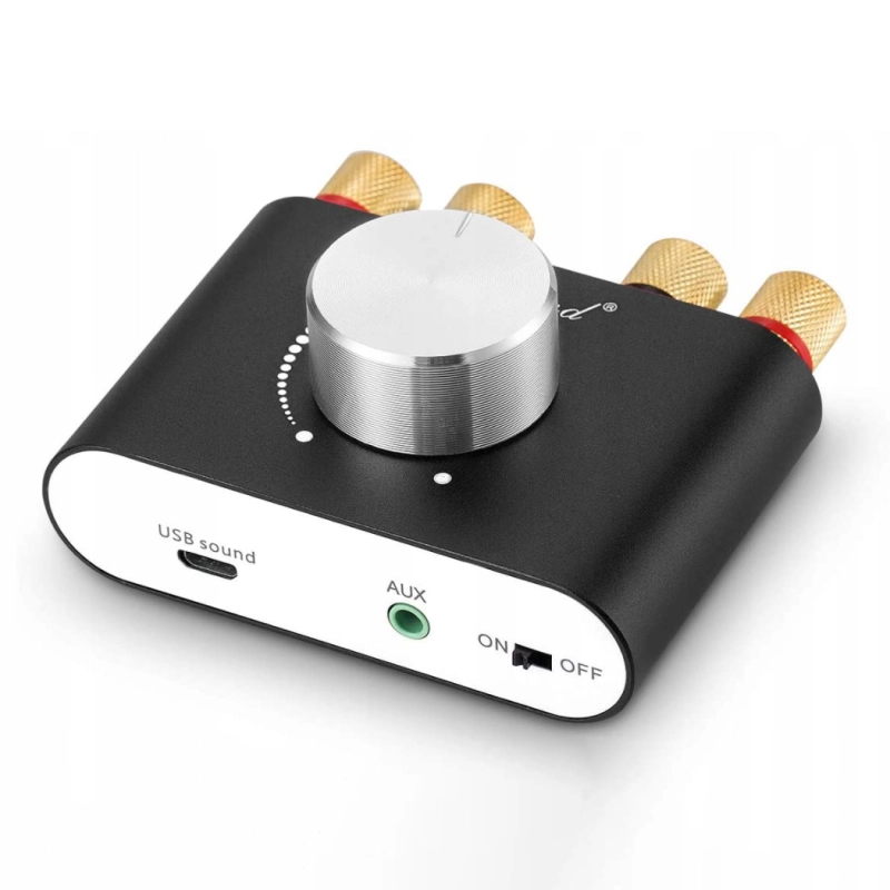 Nobsound-NS-01G PRO-Mini-wzmacniacz-Bluetooth-2x50W-do-bass-shakerow-na-ukos